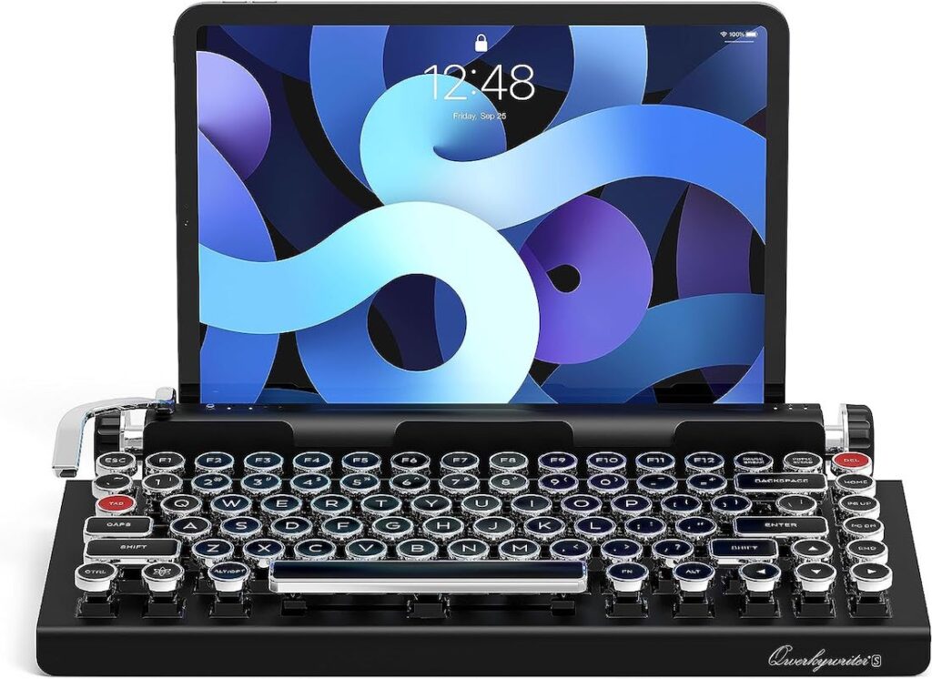 ScreenCraft's 2023 Holiday Gift Guide for Screenwriters_QWERTY Typewriter Keyboard